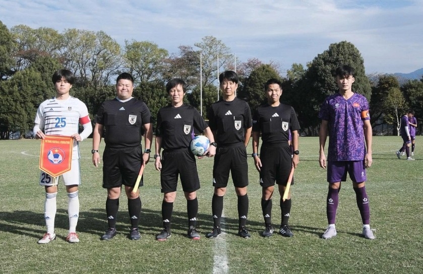 U17 Vietnam maintain unbeaten record during training camp in Japan